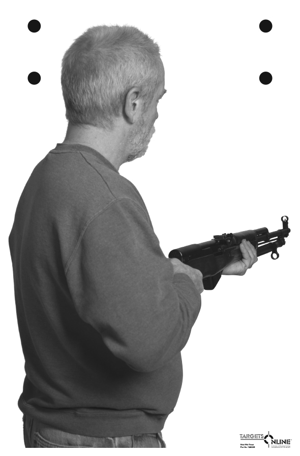 Side Rifle Threat - Card Stock