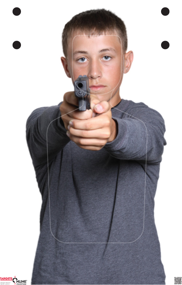Handgun Threat 21 - Paper - Click Image to Close