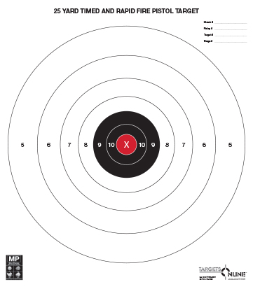 B-27 Silhouette - Red - Card Stock [7220055] - $1.09 : TargetsOnline, Time  For A Better Target